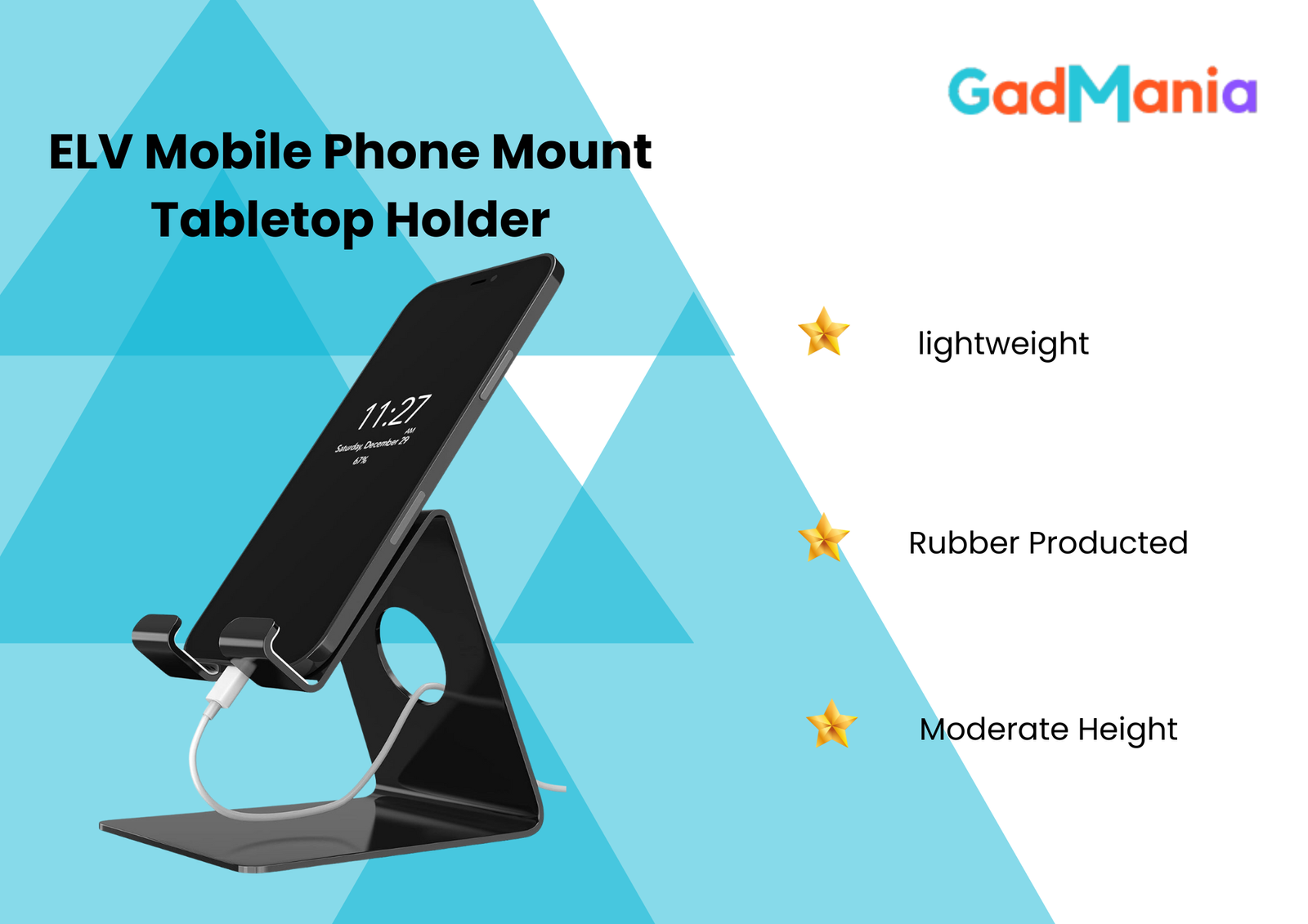 ELV Mobile Phone Mount Tabletop Holder