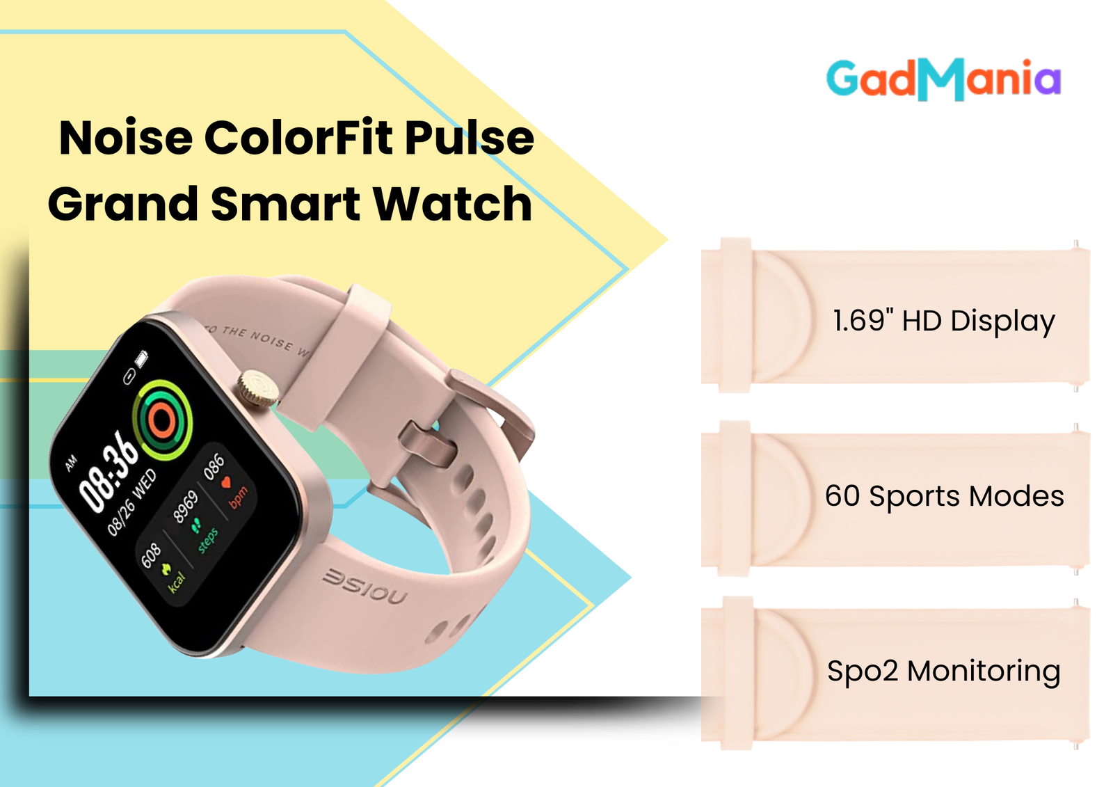 Noise ColorFit Pulse Grand Smart Watch