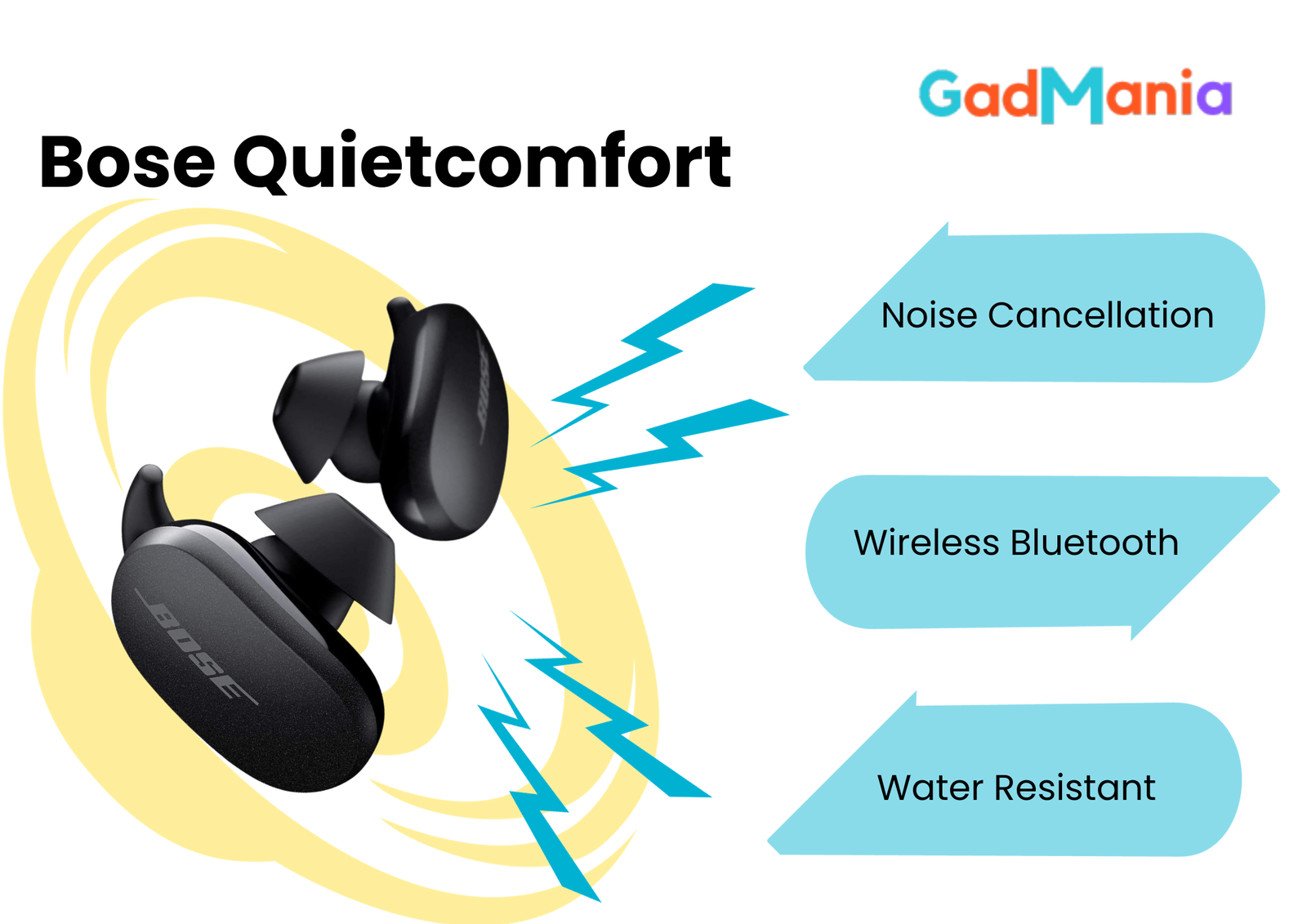 Bose Quietcomfort Bluetooth Wireless Earbuds
